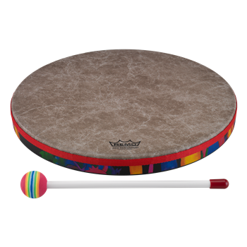 Remo KD-0114-01 Kids Frame Drum, 14" Rain Forest