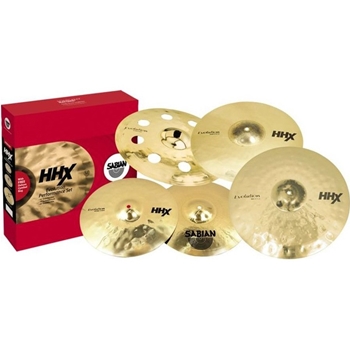 Sabian HHX Evolution Promotion Cymbalset, 4-teilig