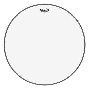 Remo BB-1320-00 Emperor Bass Drum, 20" Clear