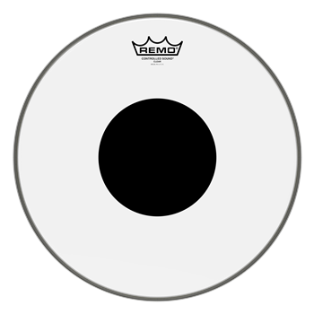 Remo CS-0306-10 Controlled Sound, 6" Clear, Black Dot