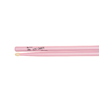 Los Cabos Drumstick 5A Pink, White Hickory