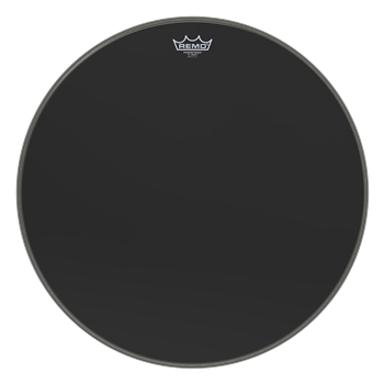 Remo P3-1018-ES Powerstroke3 Ebony, 18" Bass Drum Resonanzfell