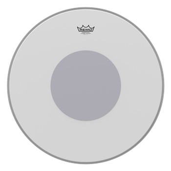 Remo P3-1118-10 Powerstroke3 Coated Black Dot, 18" Bass Drum Fell