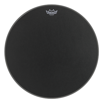 Remo P3-1822-ES Powerstroke3 Black Suede, 22" Bass Drum Fell