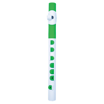 Nuvo N430T TooT2.0 Kinder Querflöte in C, Weiss-Grün