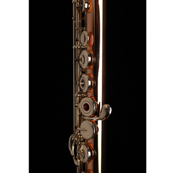 Muramatsu 18K-G-S-RBO, 18 Karat Querflöte mit Silber Mechanik, Gold-Serie