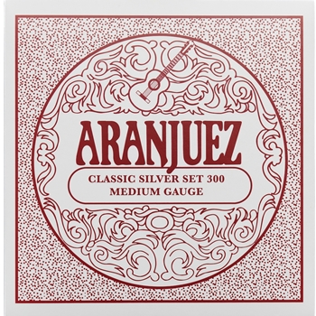 Aranjuez Classic Silver 300 - Medium Tension – Klassikgitarren Saiten Set