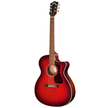 Guild OM-240CE Oxblood Burst (OXB)
