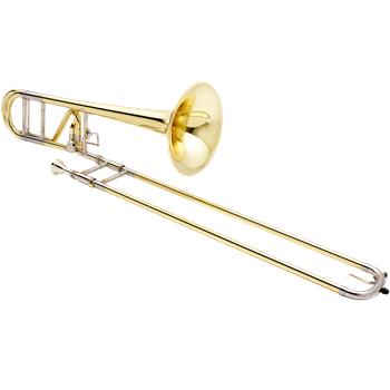 XO Brass Tenorposaune Model 1236LO, Drehventil Open Wrap in Bb/F