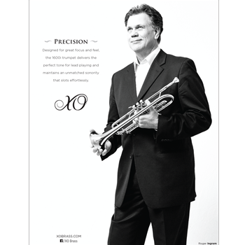 XO Brass Trompete 1600ISS, Modell Roger Ingram, versilbert in Bb