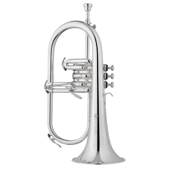 Jupiter JFH1100RS Flügelhorn, Serie 1100 versilbert in Bb