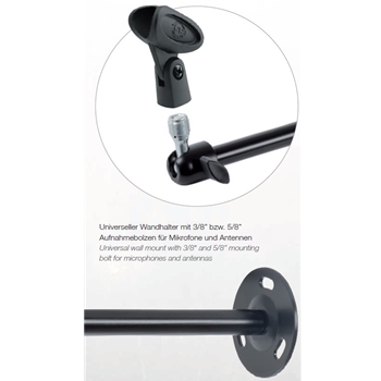 K&M 24350 Universal-Wandhalter