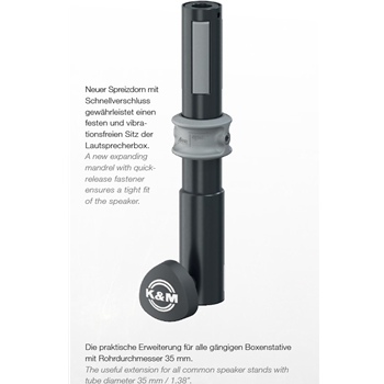 K&M 21444 Adapterhülse »Easy Lock«