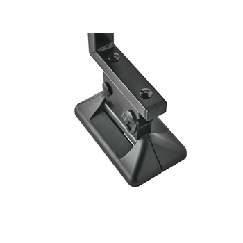 K&M 24463 Abdeckung für Boxenwandhalterung | schwarz