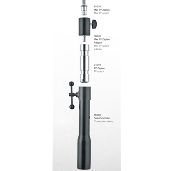 K&M 66390 TV-Zapfen-Adapter-Bundle