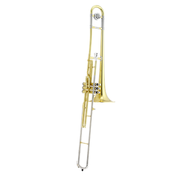 Jupiter JTB700V Ventilposaune, Serie 700 mit Koffer in Bb