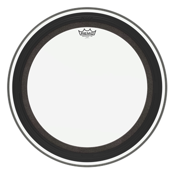 Remo BR-1322-00-SMT Ambassador SMT Bass Drum, 22" Clear