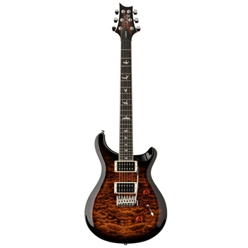 PRS SE Custom 24 Quilt | Black Gold Burst