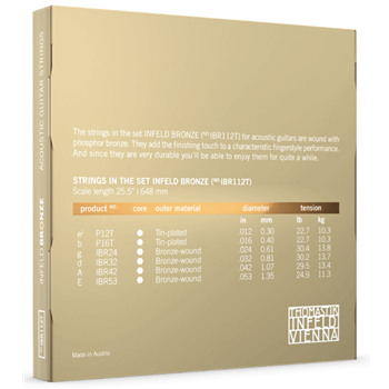Thomastik »INFELD BRONZE« IBR112T | Saitensatz für Akustikgitarre