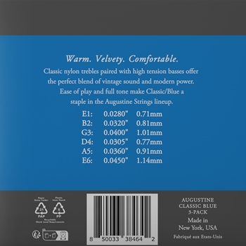 Augustine Classic/Blue | Normal/High, 3-Pack Box