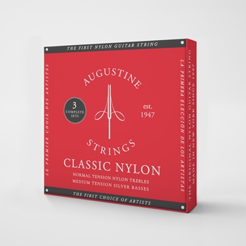 Augustine Classic/Red | Normal/Medium, 3-Pack Box