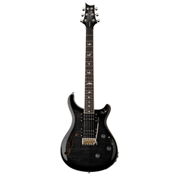 PRS SE Custom 24 Semi-Hollow Piezo | Charcoal Burst