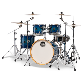 Mapex AR504SV Armory Fusion Shellset 5-teilig, Blue Wave Burst