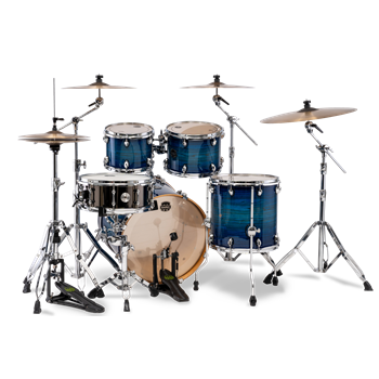 Mapex AR504SV Armory Fusion Shellset 5-teilig, Blue Wave Burst