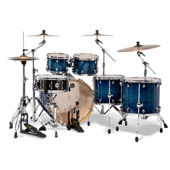Mapex AR628SFUV Armory Studioease Shellset 6-teilig, Blue Wave Burst