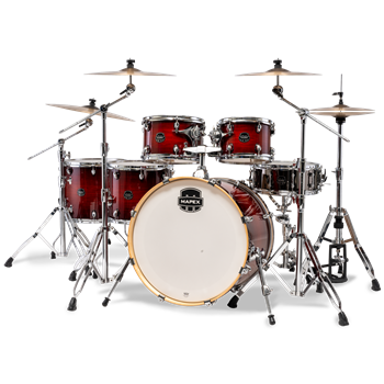 Mapex AR628SFUV Armory Studioease Shellst 6-teilig, Red Onyx Burst