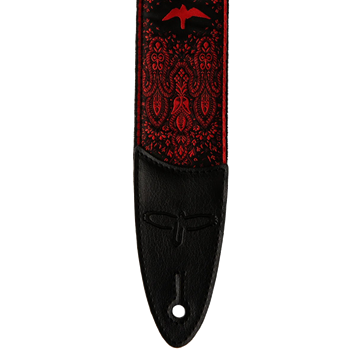 PRS Guitar Strap, Custom Jacquard Birds Fleur