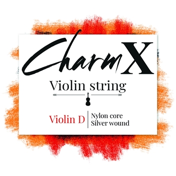 CHARM X Kids Violinsaite D Medium 1/4 - 1/8