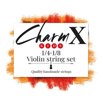 CHARM X Kids Violinsaitenset Medium 1/4 - 1/8