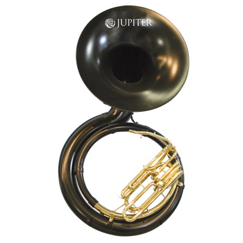 Jupiter JSP1000B Sousaphon - Limited Black Edition - Fiberglas mit Bag in BBb