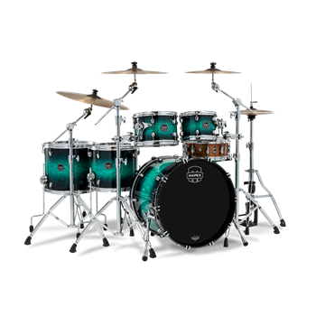 Mapex SR628XUZ Saturn Studioease Shellset 5-teilig, Marine Teal Burst