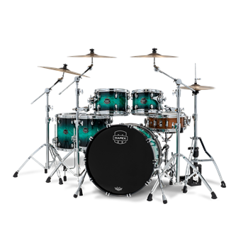 Mapex SR628XUZ Saturn Studioease Shellset 5-teilig, Marine Teal Burst