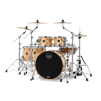 Mapex SR628XUZ Saturn Studioease Shellset 5-teilig, Exotic Natural Burl