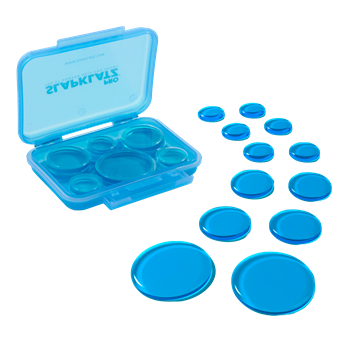 Slapklatz PRO Gel Pads 12er Set - Ice Blue