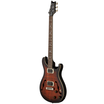 PRS SE Ed Sheeran Orange Tiger Smokeburst | Baritone Hollowbody