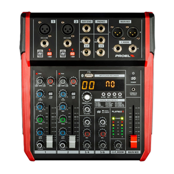 Proel Playmix 6 - 6-Channel Mixer