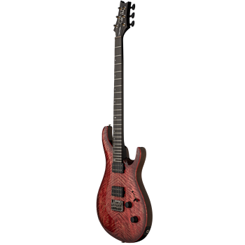 PRS Tekton Stoptail | Fuchsia Aura (Black Satin Neck)