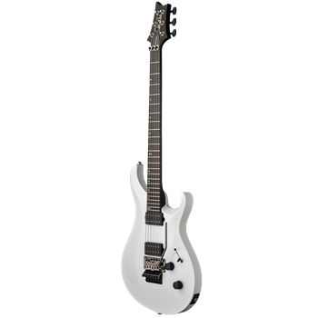 PRS Tekton Floyd Rose | White Holoflake (Black Satin Neck)