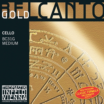 Thomastik Cellosaite Belcanto Gold G Medium 4/4