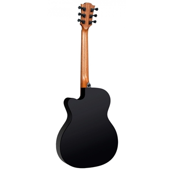LÂG Tramontane T118ASCE-BLK, Auditorium, Slimbody, Cutaway, Electro, schwarz