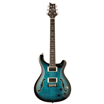 PRS SE Hollowbody II Piezo | Peacock Blue Burst