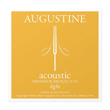 Augustine Acoustic Light Set, Phosphor Bronze 12-53