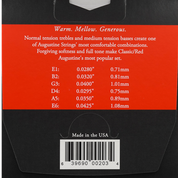 Augustine Classic Red Medium Satz