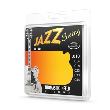 Thomastik JS25, Jazz Swing, Jazzgitarren-Einzelsaite (D4), für E-Gitarre, Flat Wound