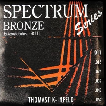 Thomastik, Westerngitarrensaiten, Spectrum Bronze, Set, Light, round wound