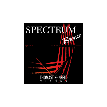Thomastik, Westerngitarrensaite, Spectrum Bronze, Einzelsaite (G3), Medium, round wound